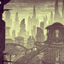 EXT Cybertron cityscape tonal