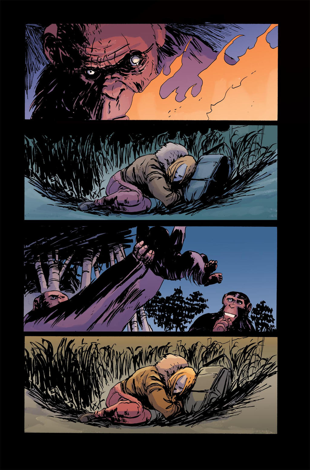 Planet of the apes #6 Colors