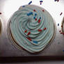 blue cupcake