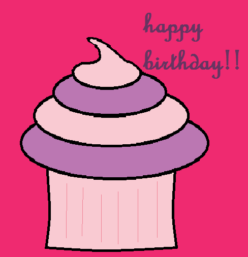 happy birthday Cupcake-Kitty-Kat