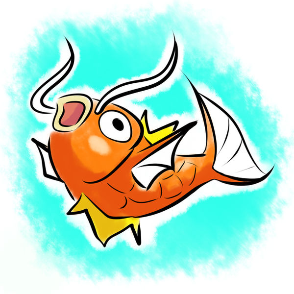 Magikarp Facing Rigth Magikarp by SadSpiderParty on DeviantArt