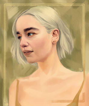 Emilia Clarke / Krita Painting