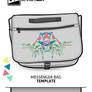 Cubism-Messenger-Bag- Fun wid Triangles