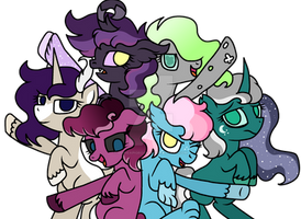 Mlp mane 6 adopts5/6 open