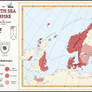 [5000x3250] The North Sea Empire in 1060