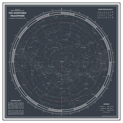 The Northern Hemipshere - A Star Chart