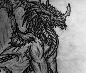 Re-upload Dragon Sketch