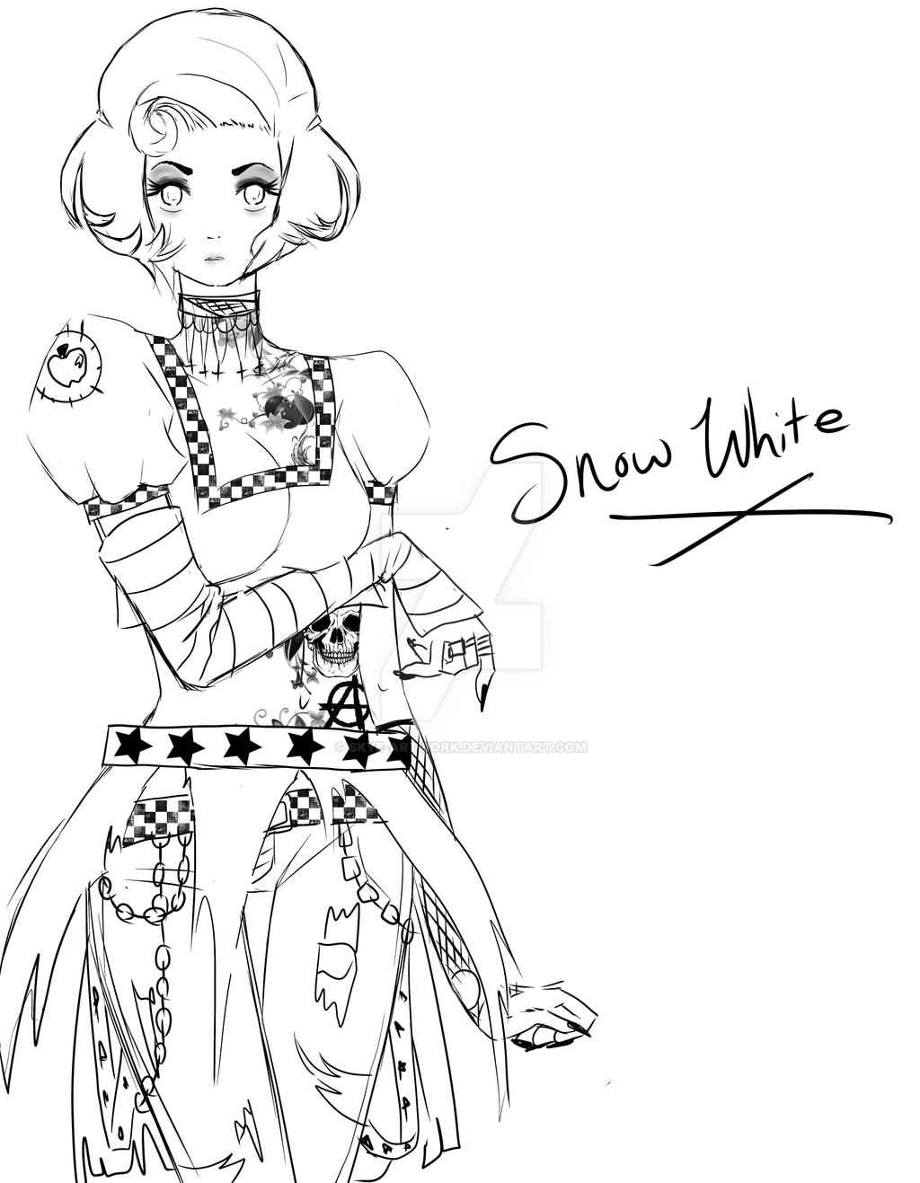 Punk Rock Disney Princesses Snow White By Skye Artwork On Deviantart Punk Rock Disney Princesses Snow White By Skye Artwork On Deviantart