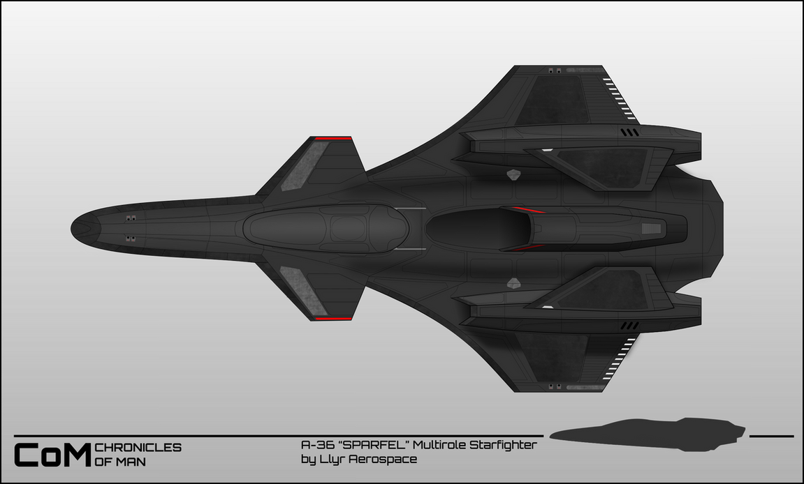 Chronicles of Man 3.0 : Space superiority fighter by breizh87