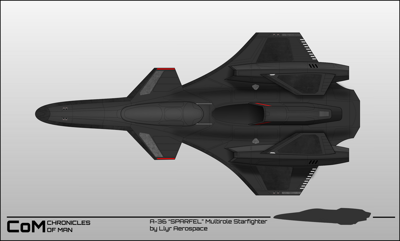 Chronicles of Man 3.0 : Space superiority fighter by breizh87