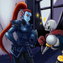 Undyne and Papyrus