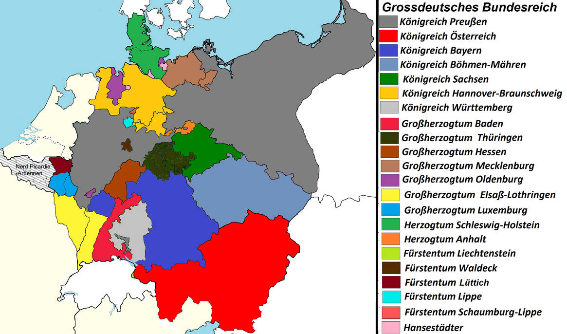 Grossdeutsches Bundesreich by DeutschesKaiserreich on DeviantArt