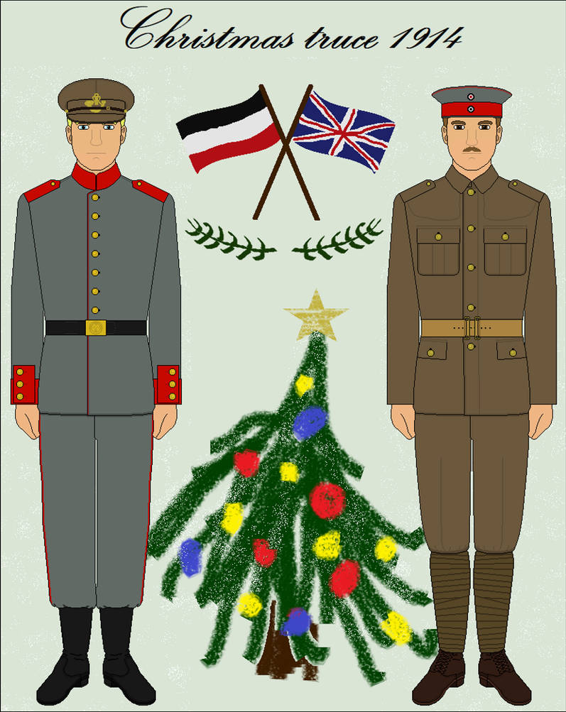 Christmas truce 1914 by DeutschesKaiserreich on DeviantArt