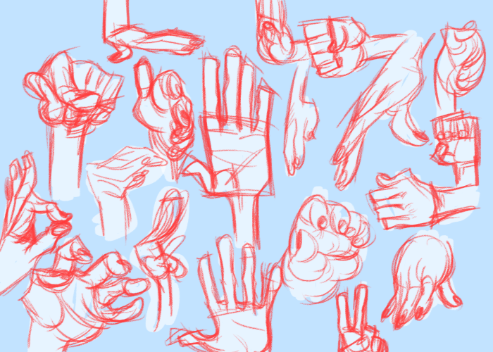 Hand study