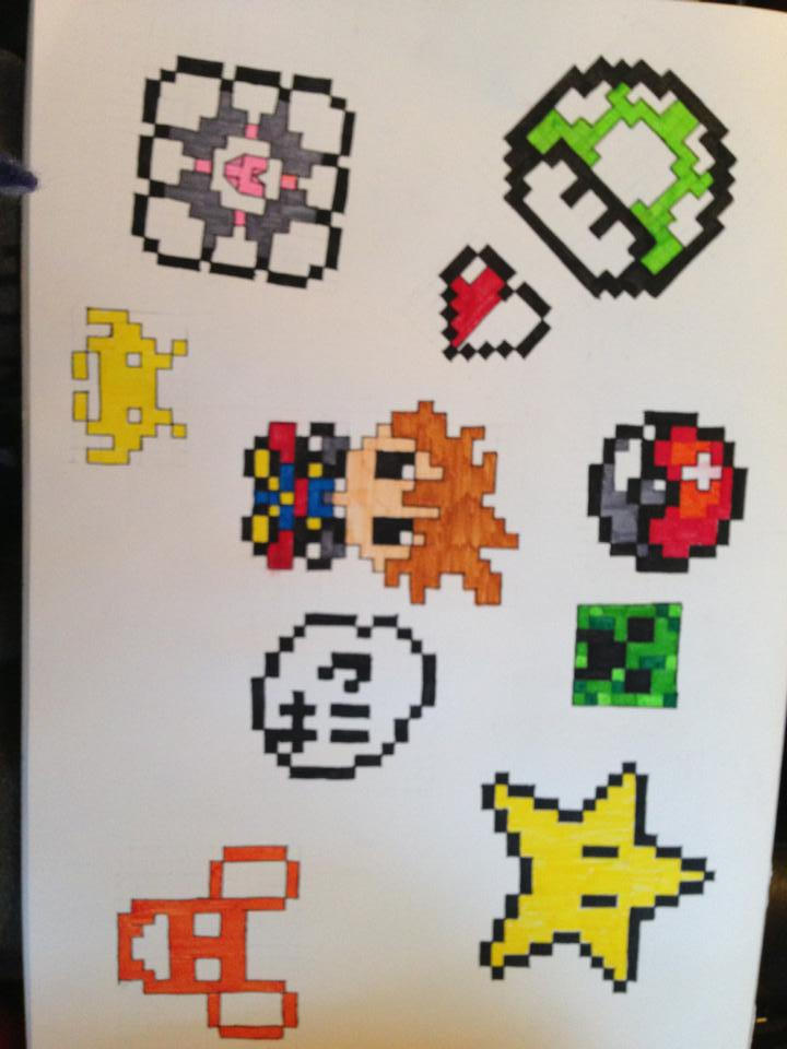8 Bit Pinterest 8 Bit Poster by Skyramorth on DeviantArt