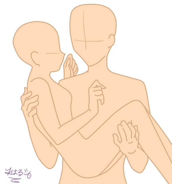 pic Drawing Base Couple Carrying anime images anime couple base carrying