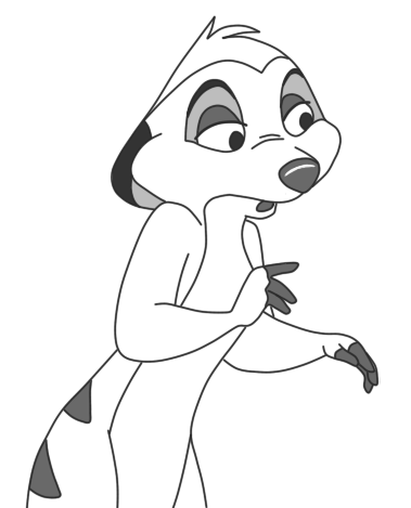 Female Meerkat Base by MiharuWatanabe on DeviantArt