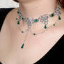 Emerald Drape Choker - view 2