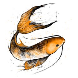 Inktober 2020 - Day 1 - Fish