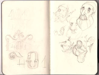 doodles on moleskine 2