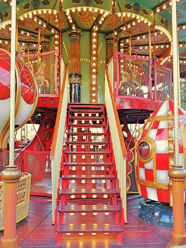 Carousel stairs by tammar-in-wonderland on DeviantArt