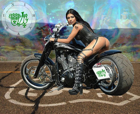 BATHINI - Badass Biker Babe