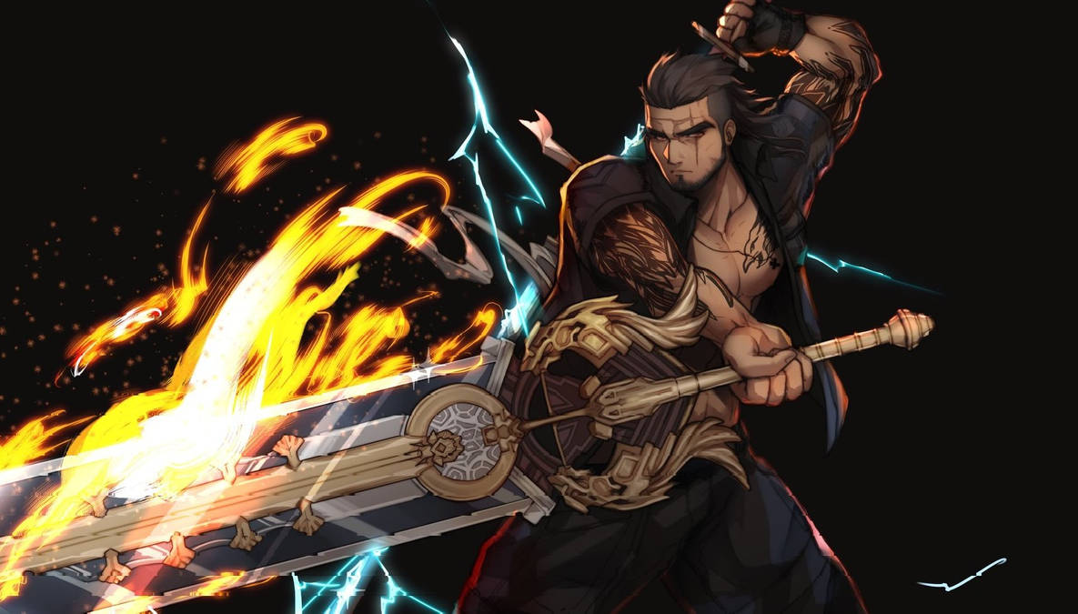 Gladio by cerealexArt on DeviantArt