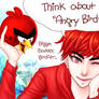[Angry Birds Humanization] Think about Angry Birds