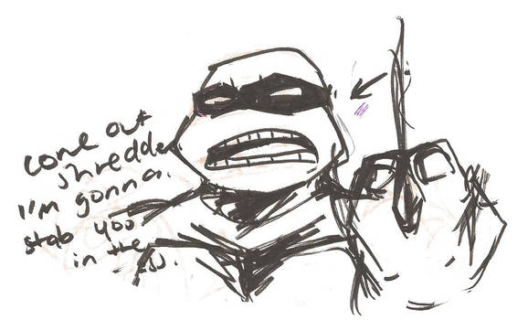 TMNT-Raph Sketch