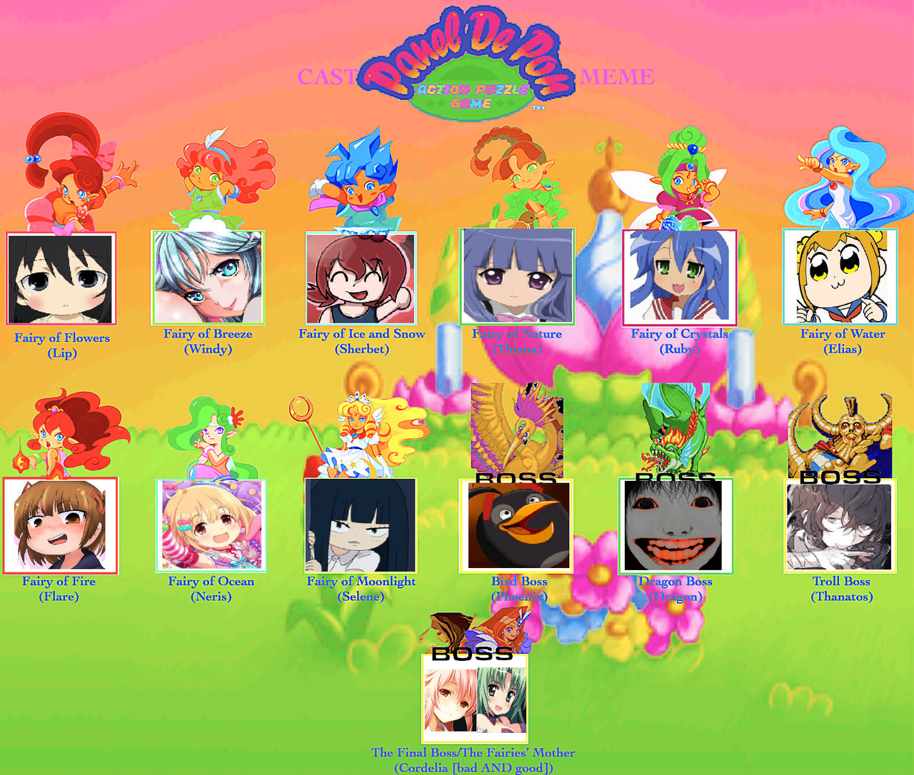 My Panel de Pon Cast by YudeikaDAFroopy on DeviantArt