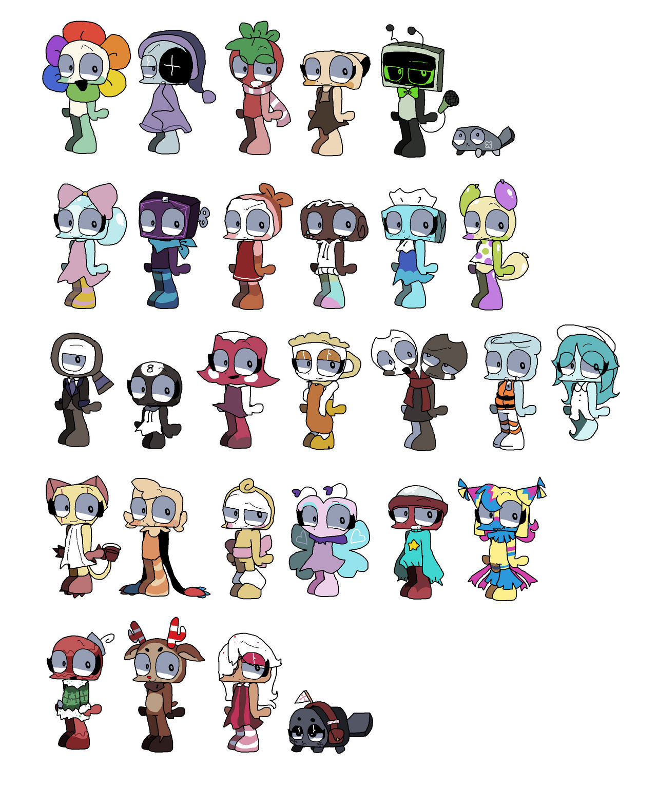 DANDY S WORLD HOSHI S VERSION All Toons By Hoshihime0424 On DeviantArt dandy-s-world-toons-based-on-my-gameplay-experience-with-them-fandom