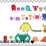 (F2U) Endless Monsters stamp