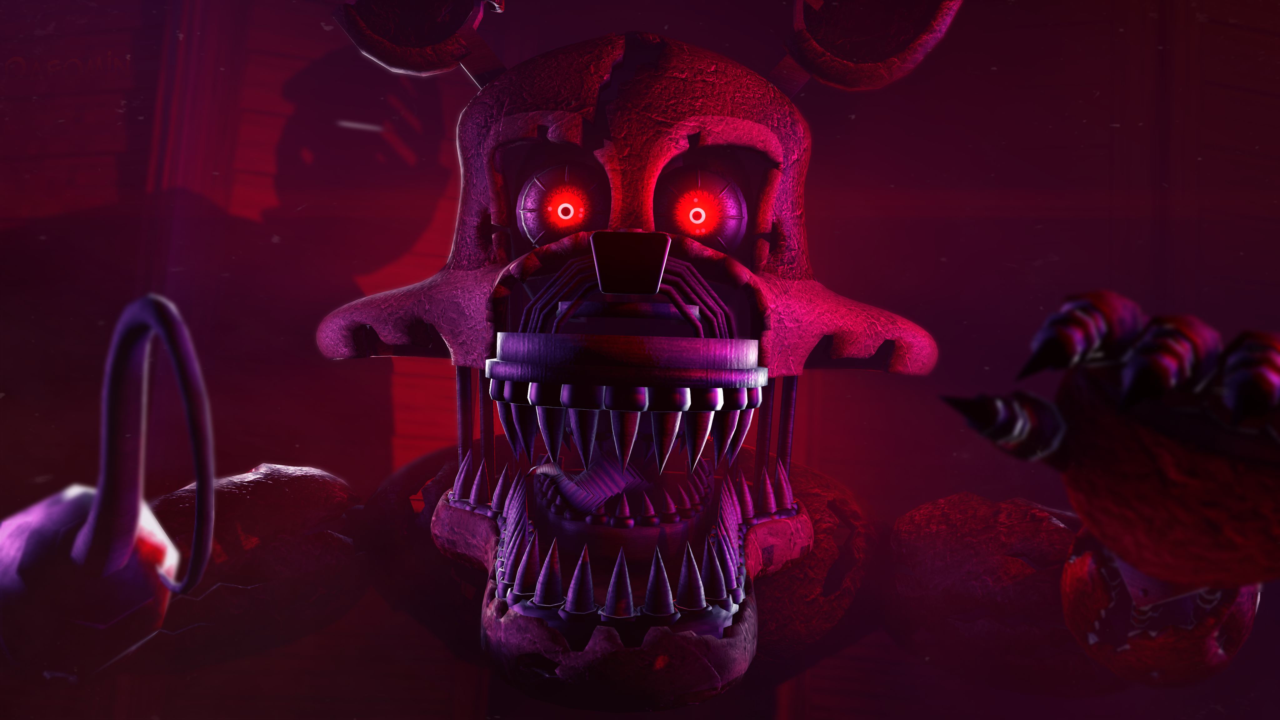 Sfm Fnaf 4) Nightmare foxy Jumpscare by xXMrTrapXx on DeviantArt