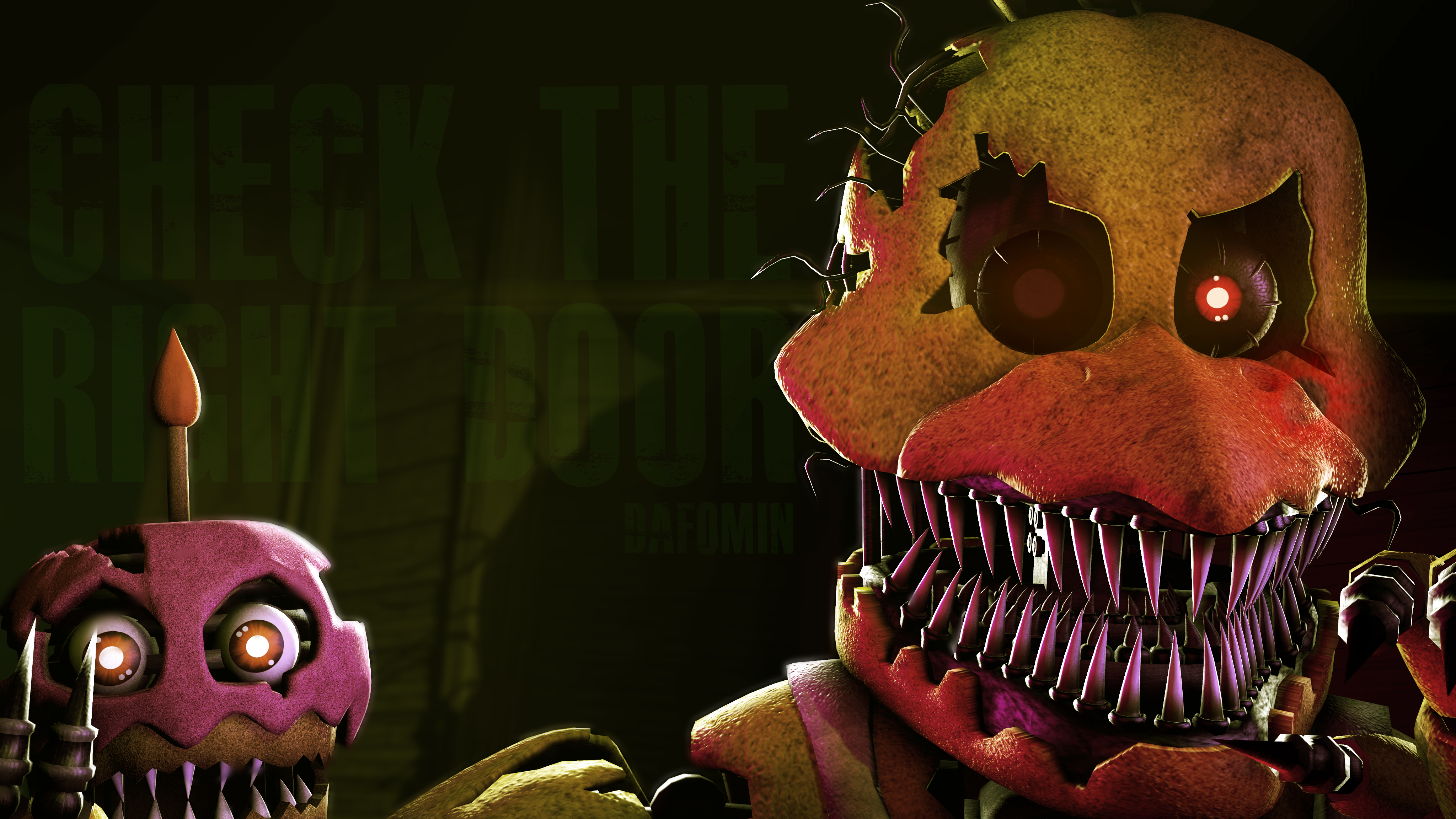 SFM FNAF) Nightmare Chica Poster by Mystic7MC on DeviantArt