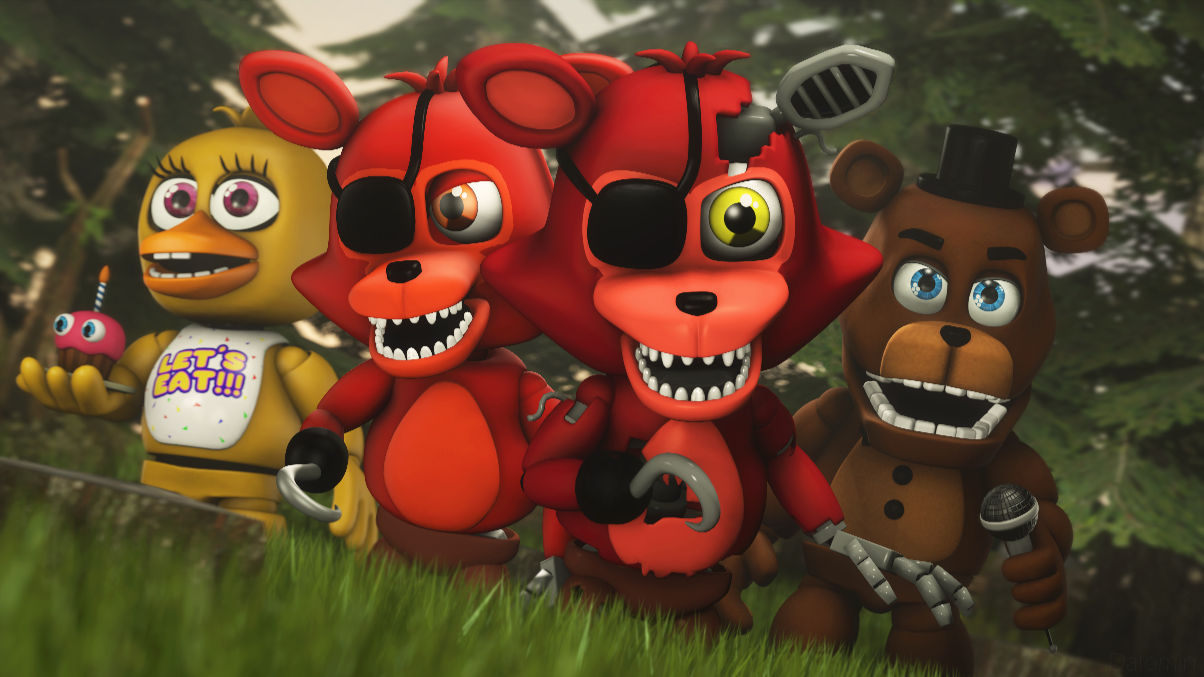 FNaF World by Gnomio