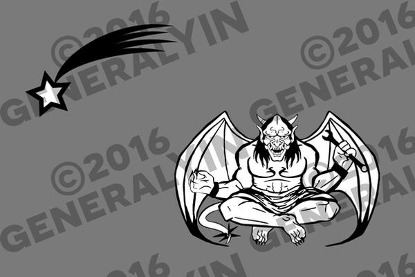 Demon Flag Commission by GeneralYin on DeviantArt