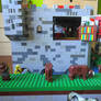 lego moc castle (left side)