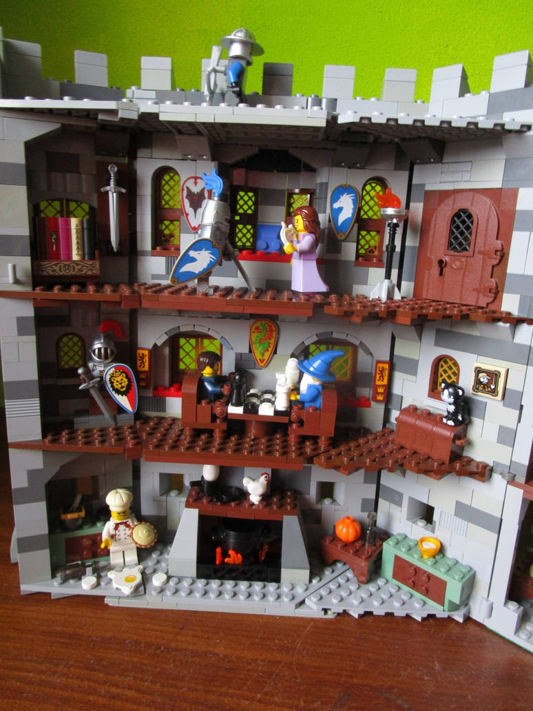 Lego MOC castle (Interior) by kabhes on DeviantArt