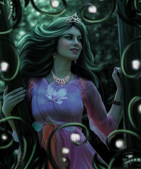 Enchantress by Fizza-Digitalart Enchantress by Fizza-Digitalart