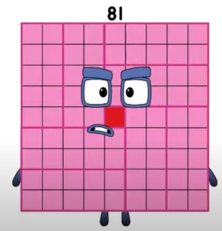 Numberblock mean 81 by benchik09 on DeviantArt