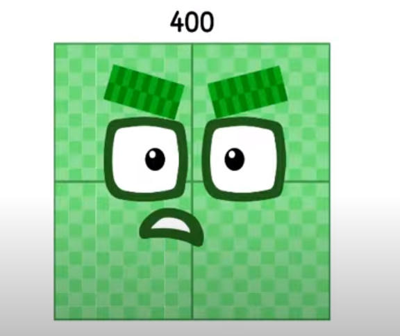 Numberblock mean 400 by benchik09 on DeviantArt