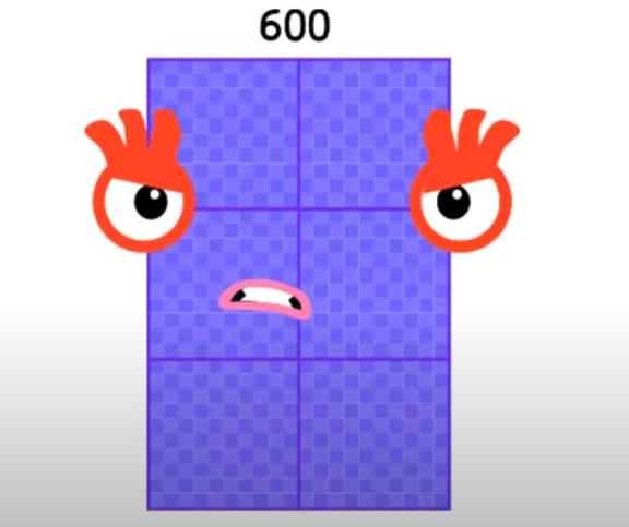 Numberblock mean 600 by benchik09 on DeviantArt