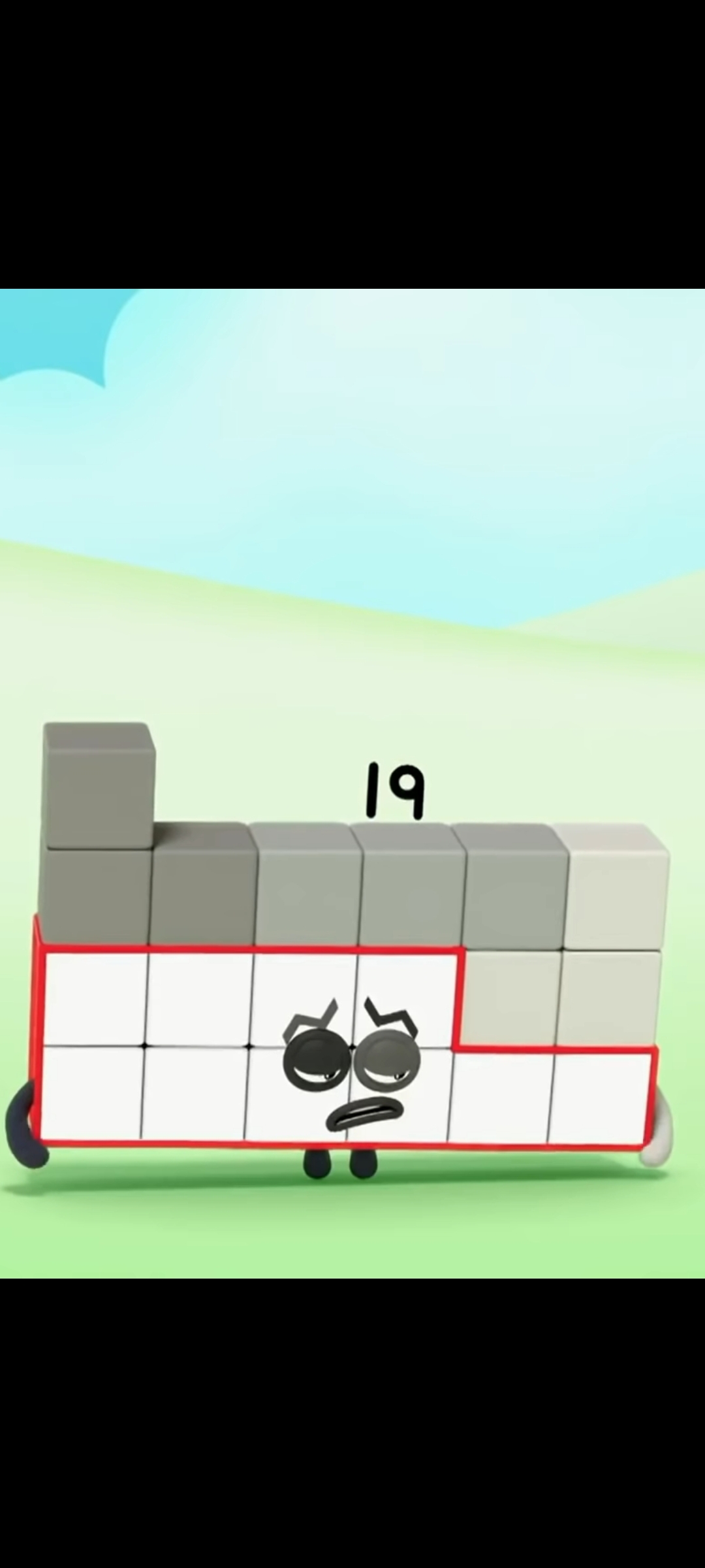 Block 19 Numberblock 19 is feeling sad by benchik09 on DeviantArt