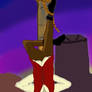 Drumbot Brian as The Hanged Man