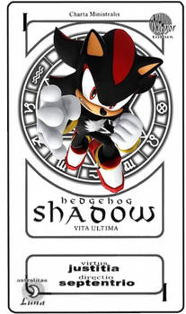 Shadow Hedgehog Pactio Card