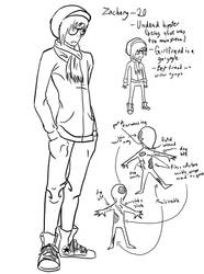 Zachary Lineart Ref Sheet