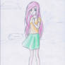 another humanized fluttershy :3