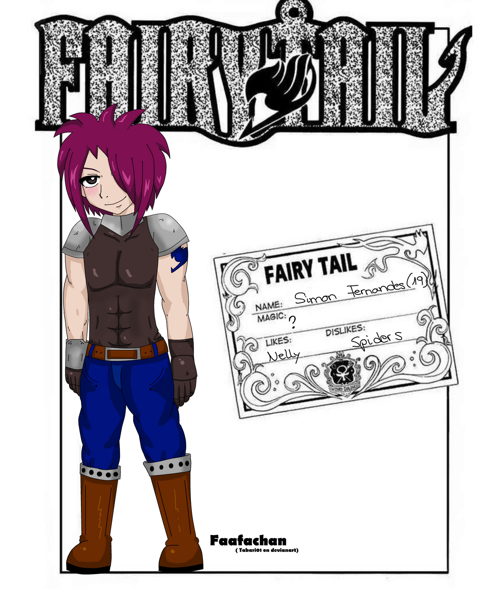 Fairy Tail Simon Fernandes By Takari01 On Deviantart Fairy Tail Simon Fernandes By Takari01 On Deviantart