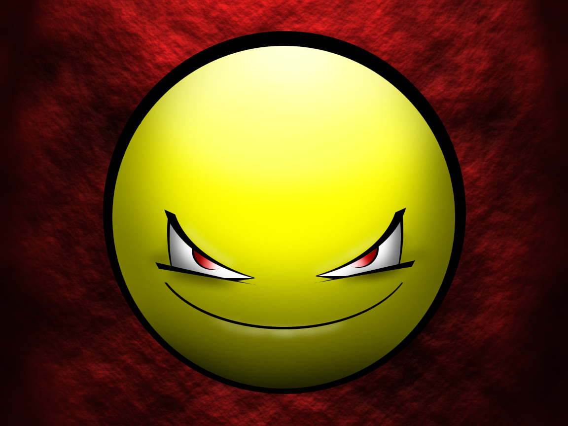 evil smiley