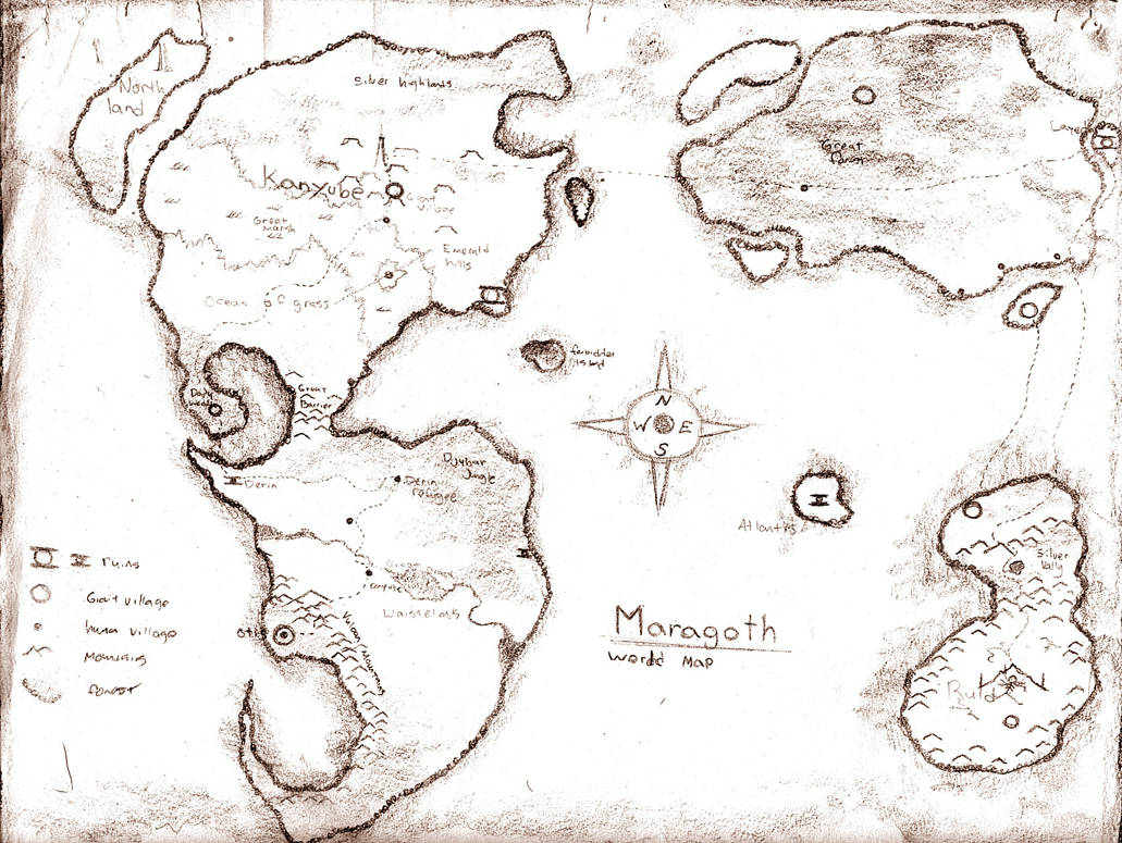 Maggoth Riders Map Map of Maragoth by Bareck on DeviantArt